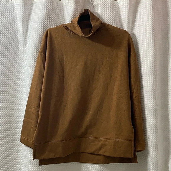 W&W ONCE L&G Fleeceback Turtleneck Sweatshirt - Picture 1 of 6